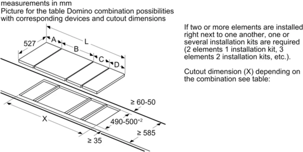 Bosch Serie | 6 Domino-Kochfeld, Elektro, 30 Cm, Schwarz, Aufliegender Rahmen PKF375FP2E 3 Bosch Serie | 6 Domino-Kochfeld, Elektro, 30 Cm, Schwarz, Aufliegender Rahmen PKF375FP2E