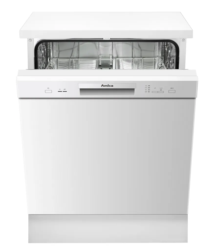 Amica Geschirrspüler, GSP 14745 W - Stand-Geschirrspüler, 60cm, Unterbaufähig, Weiß, ++ 3 Amica Geschirrspüler, GSP 14745 W - Stand-Geschirrspüler, 60cm, Unterbaufähig, Weiß, ++
