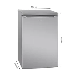 Bomann Kühlschrank Mit Gefrierfach Freistehend (109L) Leise Mit Kühl- Und Gefrierfach, Stand-Kühlschrank Mit Gefrierfach, Kühlkombination Fridge Mit LED Beleuchtung, KS 7248 Inox -Angebote Herd Liebe Store 02057d3acc1b35e314d2896323f35a28