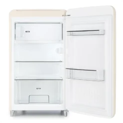 Klarstein Popart Cream - Kühlschrank, Standkühlschrank, Retro Look Der 50er, 108 Liter Volumen, 13 Liter Gefrierfach, Blitzkühl-Funktion, Gemüsefach, 2 X Regal, Flaschenfach, Creme -Angebote Herd Liebe Store 020e7a87dd555a0f79429b84e182a5fc