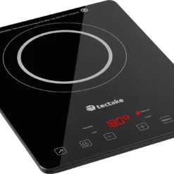Tectake Induktionskochplatte Einfach 2000W - Schwarz