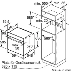 Bosch HBA533BB1 Einbaubackofen, Serie 4 14 Bosch HBA533BB1 Einbaubackofen, Serie 4 -Angebote Herd Liebe Store 0294965c81e565d663bb41c494044939