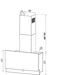 PKM Dunstabzugshaube Vertikalhaube Wandesse Kopffreihaube V1-60A+BTY 60cm Schwarz -Angebote Herd Liebe Store 02d6818a69aa4a6a3a089a1d5fe2a50f