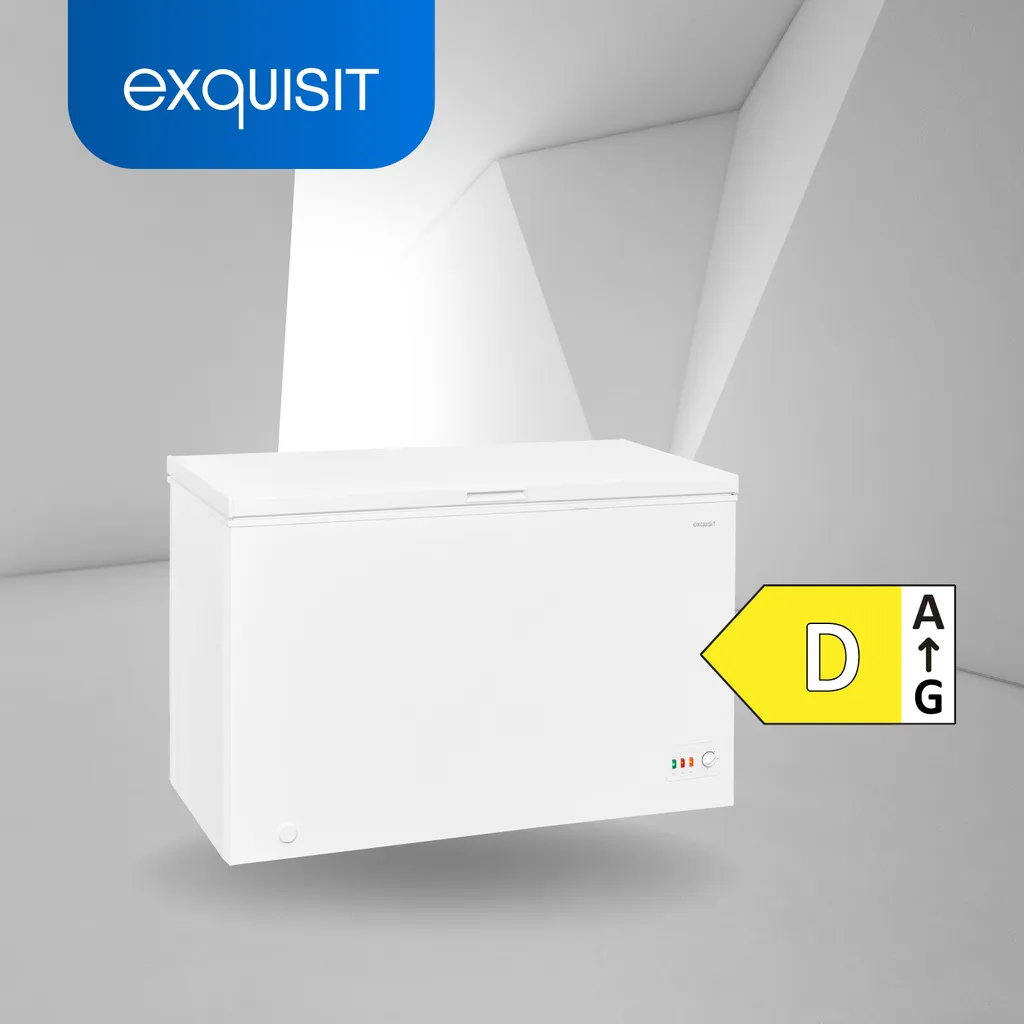Exquisit Gefriertruhe GT320-030D Weiss | 300 L Nutzinhalt | Weiß 4 Exquisit Gefriertruhe GT320-030D Weiss | 300 L Nutzinhalt | Weiß - Image 2