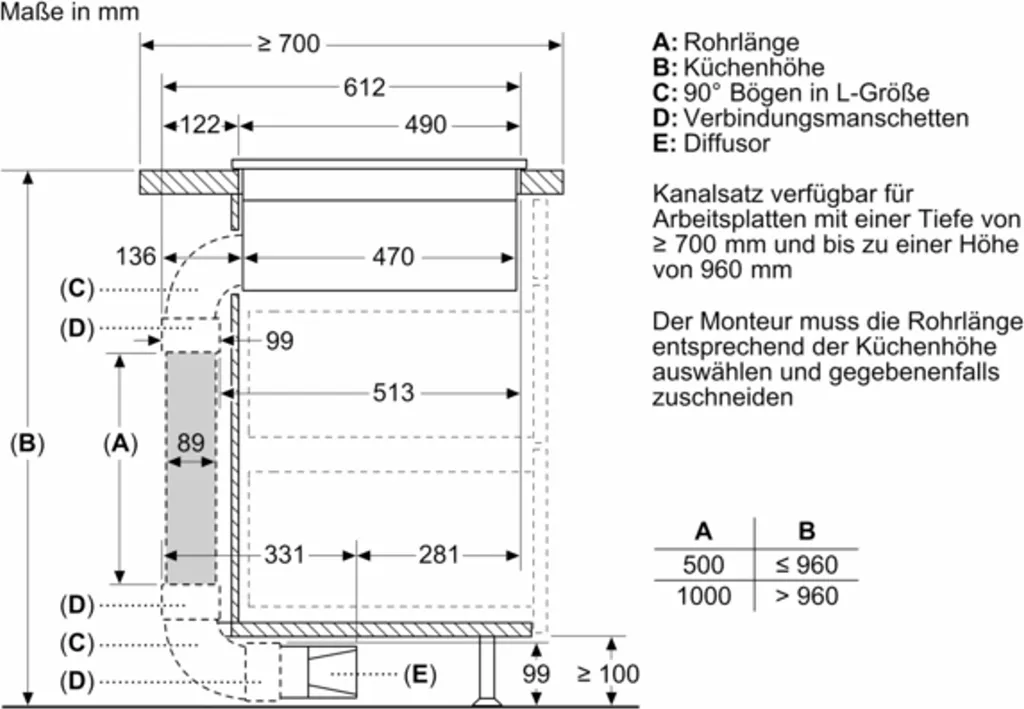 NEFF T48CD7AX2 Induktions-Kochfeld, Glaskeramik, 80,2 Cm Breite, 4 Kochstellen, Sensor-Bedienelemente 13 NEFF T48CD7AX2 Induktions-Kochfeld, Glaskeramik, 80,2 Cm Breite, 4 Kochstellen, Sensor-Bedienelemente - Image 11
