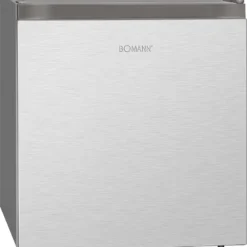 Bomann® Gefrierschrank, 34L Nutzinhalt, Mini Gefrierschrank Mit Herausnehmbarer Glasablage, Gefrierschrank Mit Wechselbarem Türanschlag & Stufenloser Temperaturreglung - GB 7246 Inox