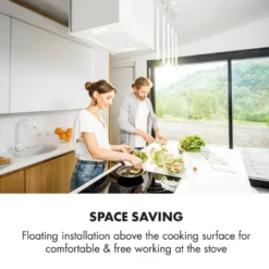 Kronleuchter L Inselabzugshaube 60cm Abluft: 590m³/h LED Touch Glas Weiß 11 Kronleuchter L Inselabzugshaube 60cm Abluft: 590m³/h LED Touch Glas Weiß -Angebote Herd Liebe Store 04b2ee234ede9f45fc4429aad635998a