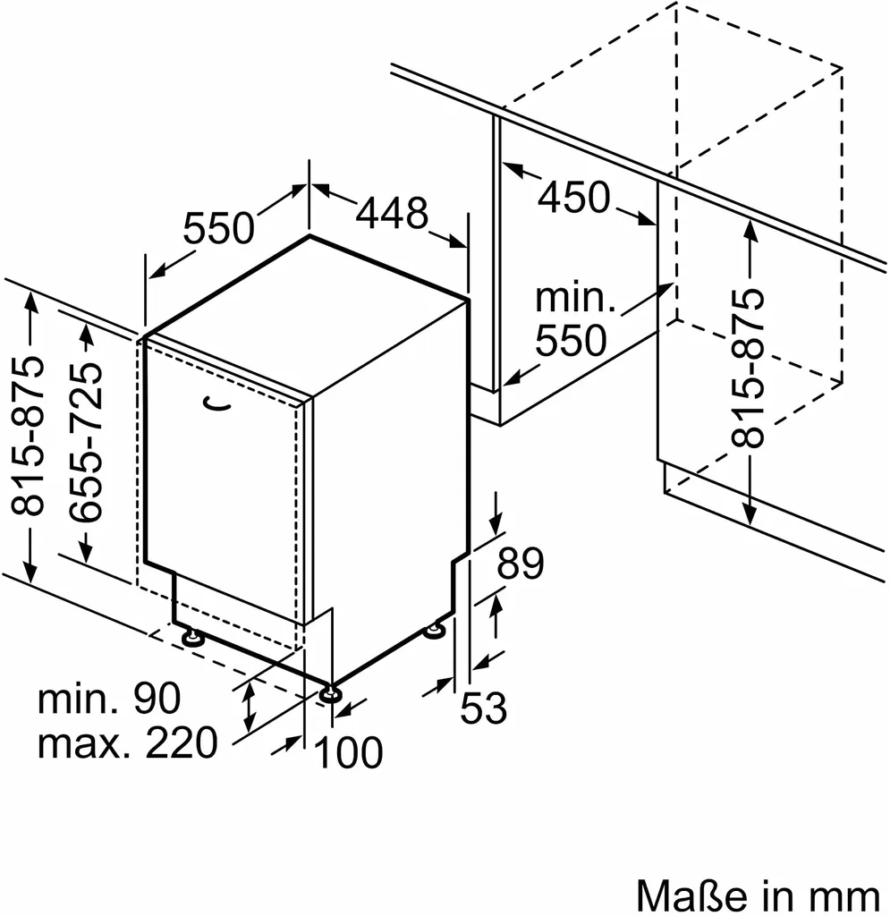 BOSCH SRV4HMX61E 45 Cm Einbau Geschirrspüler Vollintegriert EcoSilence Drive 9 BOSCH SRV4HMX61E 45 Cm Einbau Geschirrspüler Vollintegriert EcoSilence Drive - Image 7