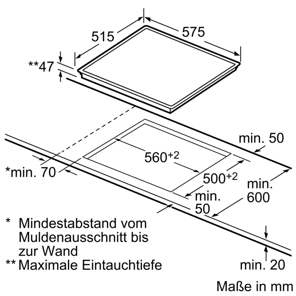 Siemens ET645FFN1E Ceranfeld SCHOTT CERAN® Autark Einbau Kochfeld 60cm 7 Siemens ET645FFN1E Ceranfeld SCHOTT CERAN® Autark Einbau Kochfeld 60cm - Image 5