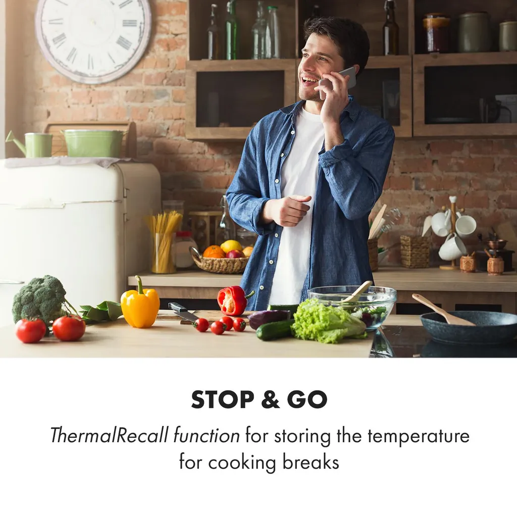 Klarstein Induktionskochfeld Einbaukochfeld Autark 60cm - 3 Zonen - FlexZone - 6600 W 9 Leistungsstufen Paella Zone Glaskeramik - Schwarz Einbau Glaskeramikkochfeld 3 Kochfelder Platten Elektro Einbaukochfeld Induktion Kochfeld Induktion 10 Klarstein Induktionskochfeld Einbaukochfeld Autark 60cm - 3 Zonen - FlexZone - 6600 W 9 Leistungsstufen Paella Zone Glaskeramik - Schwarz Einbau Glaskeramikkochfeld 3 Kochfelder Platten Elektro Einbaukochfeld Induktion Kochfeld Induktion - Image 8