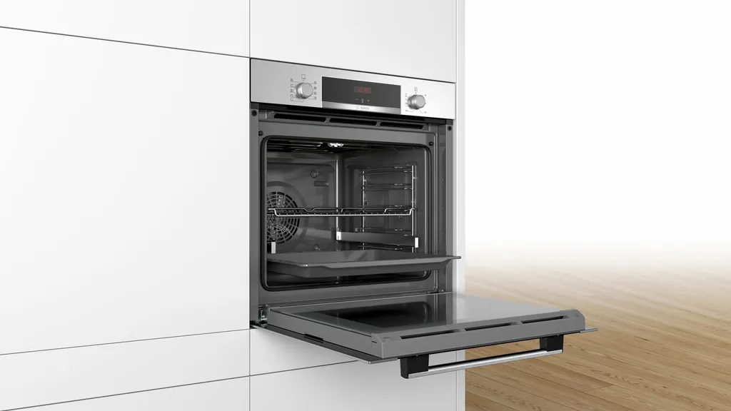 Bosch Einbaubackofen HBA3140S0 Backofen - Autark, Teleskopauszug, 3D-Heißluft 6 Bosch Einbaubackofen HBA3140S0 Backofen - Autark, Teleskopauszug, 3D-Heißluft - Image 4