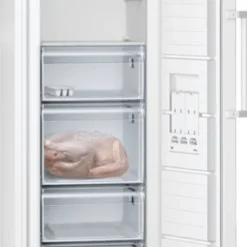 Siemens GS29NVWEP IQ300 Freistehender Gefrierschrank / E / 221 KWh/Jahr / 200 L / NoFrost / BigBox / FreshSense - Temperaturregelung -Angebote Herd Liebe Store 0a887b59d3b36924f3c5fc1033cb7207