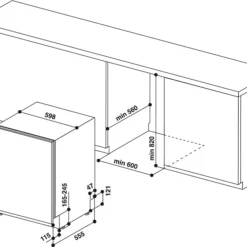 Bauknecht3O26 PF Vollintegrierbarer Geschirrspüler 60 Cm / 14 Maßgedecke / 7 Standardprogramme Und 1 Sensorprogramm/PowerClean/ActiveDry/Besteckschublade/Vollwasserschutz 23 Bauknecht3O26 PF Vollintegrierbarer Geschirrspüler 60 Cm / 14 Maßgedecke / 7 Standardprogramme Und 1 Sensorprogramm/PowerClean/ActiveDry/Besteckschublade/Vollwasserschutz -Angebote Herd Liebe Store 0b196ad56ad91f38e8af2fa5222f4be0