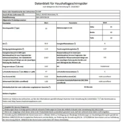 Sharp - QW-I23F47EB-DE - Stand-Geschirrspüler - 60 Cm 17 Sharp - QW-I23F47EB-DE - Stand-Geschirrspüler - 60 Cm -Angebote Herd Liebe Store 0c912712b48a561d12d6902d9108fdfc
