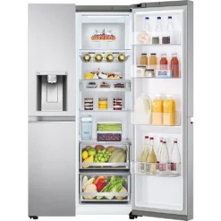 LG GSLV91MBAD Amerikanischer Side-by-Side Mit Wasser- Und Eisspender - No Frost Total No Frost - Multi Airflow System - 635 Liter, Edelstahl 18 LG GSLV91MBAD Amerikanischer Side-by-Side Mit Wasser- Und Eisspender - No Frost Total No Frost - Multi Airflow System - 635 Liter, Edelstahl -Angebote Herd Liebe Store 0d3aa095c2887e05c2f7a6b1e6d20544