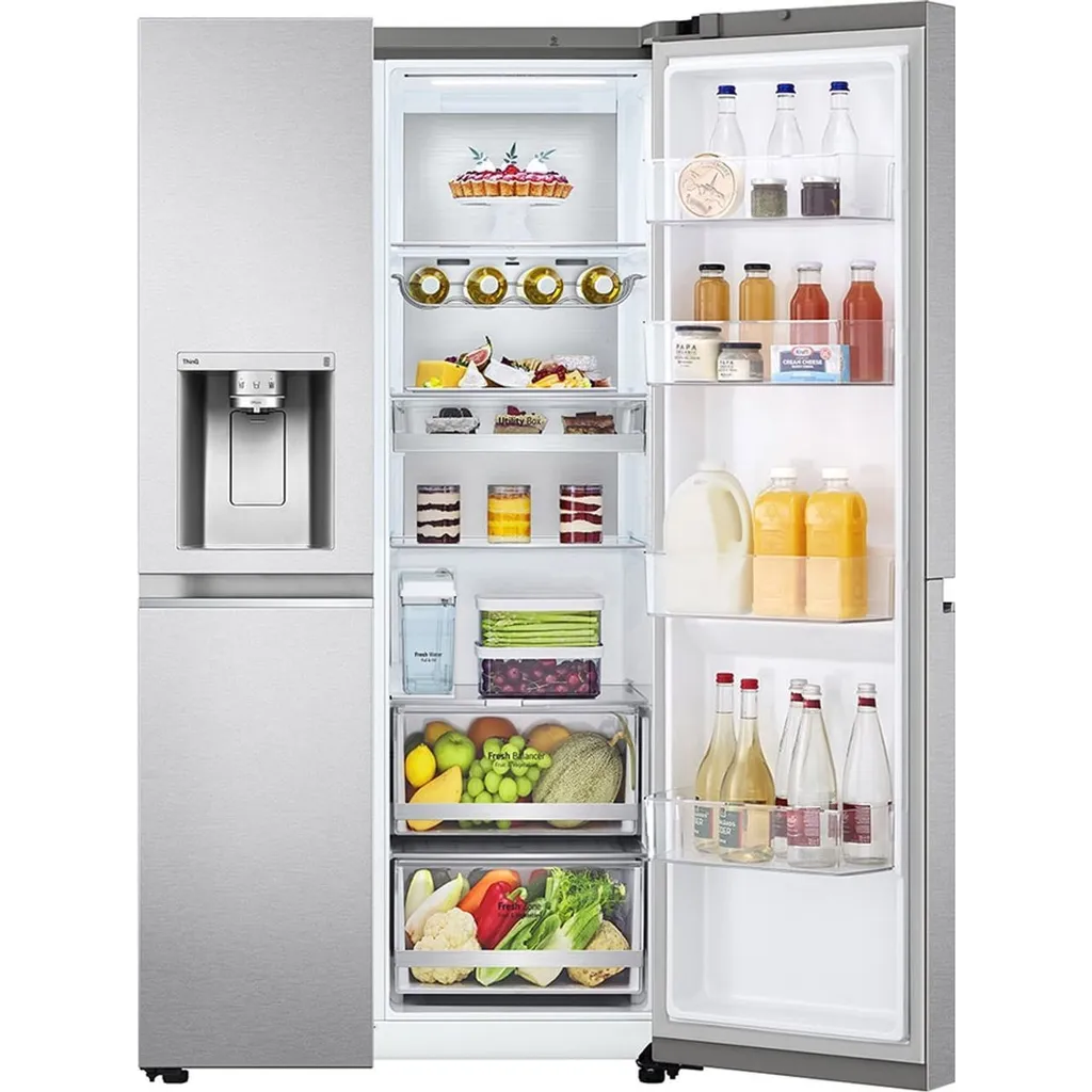 LG GSLV91MBAD Amerikanischer Side-by-Side Mit Wasser- Und Eisspender - No Frost Total No Frost - Multi Airflow System - 635 Liter, Edelstahl 8 LG GSLV91MBAD Amerikanischer Side-by-Side Mit Wasser- Und Eisspender - No Frost Total No Frost - Multi Airflow System - 635 Liter, Edelstahl - Image 6