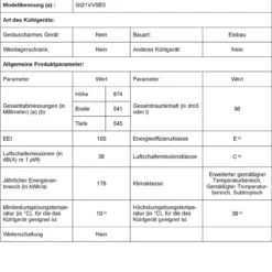 Siemens GI21VVSE0 IQ300 Einbau-Gefrierschrank, 87,4 X 54,1 Cm Nische, 97 L, LowFrost Seltener Abtauen, BigBox Platz Für Großes Gefriergut / Schlepptür -Angebote Herd Liebe Store 0e5b42818284857ba88d636c0d47f504