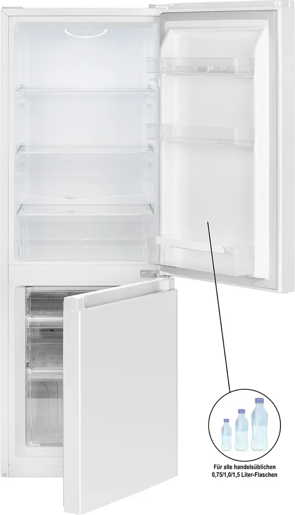 Bomann Kühl-Gefrierkombination KG 320.2 Weiß 175 Liter 8 Bomann Kühl-Gefrierkombination KG 320.2 Weiß 175 Liter - Image 6