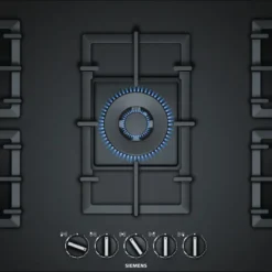 Siemens IQ500 EP9A6QB90, Schwarz, Integriert, Gaskochfeld, Glas, 5 Zone(n), 5 Zone(n)