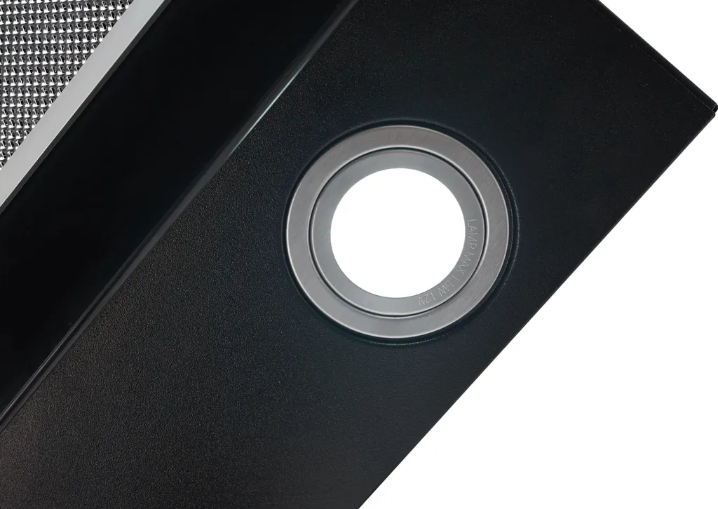 Dunstabzugshaube KH-GSH-60B Glas Schwarz Kopffreihaube LED 60cm Schräg 6 Dunstabzugshaube KH-GSH-60B Glas Schwarz Kopffreihaube LED 60cm Schräg - Image 4