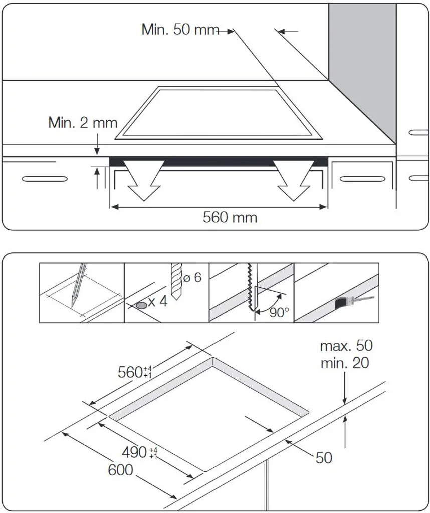 Samsung NZ64H37070K Autarkes Induktion Kochfeld 60cm, Rahmenlos 7 Samsung NZ64H37070K Autarkes Induktion Kochfeld 60cm, Rahmenlos - Image 5