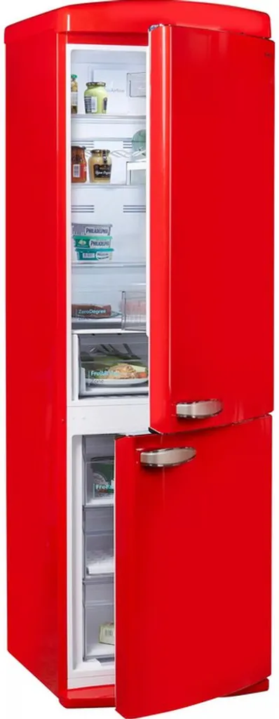 Sharp - SJ-RA10RMXRD-EU - Kühl-Gefrierkombination - Retro Desing - Rot - NoFrost 3 Sharp - SJ-RA10RMXRD-EU - Kühl-Gefrierkombination - Retro Desing - Rot - NoFrost