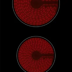 Respekta Kochfeld Autark Glaskeramik Einbau Kochplatte Touch 2 Platten Rahmenlos