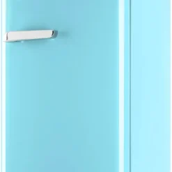 Klarstein Laika 60L Gefrierschrank , 60 Liter , 4-Sterne-Gefrierfach , 3 Schubladen , Temperatur: -18 Bis 0 °C , 5-stufiger Thermostat , 41 DB , Retro-Look -Angebote Herd Liebe Store 13a5294d33bd389df0f936b96f794dfc