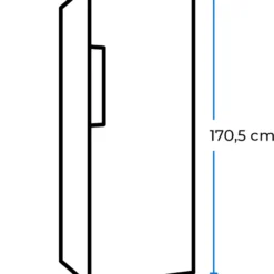 Exquisit Gefrierschrank GS271-NF-H-040D Weiss | 204 L Nutzinhalt | NoFrost | LED-Anzeige -Angebote Herd Liebe Store 14457856eb8f1d6927d0b803e8e67c11