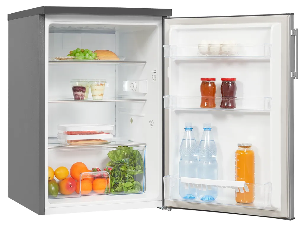 Exquisit Kühlschrank KS16-V-H-010D Inoxlook | Standgerät | 134 L Volumen | Inoxlook 7 Exquisit Kühlschrank KS16-V-H-010D Inoxlook | Standgerät | 134 L Volumen | Inoxlook - Image 5