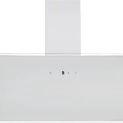 Respekta Dunstabzugshaube Kopffreihaube Schräghaube 90 Cm Weiß A++ Umluft LED