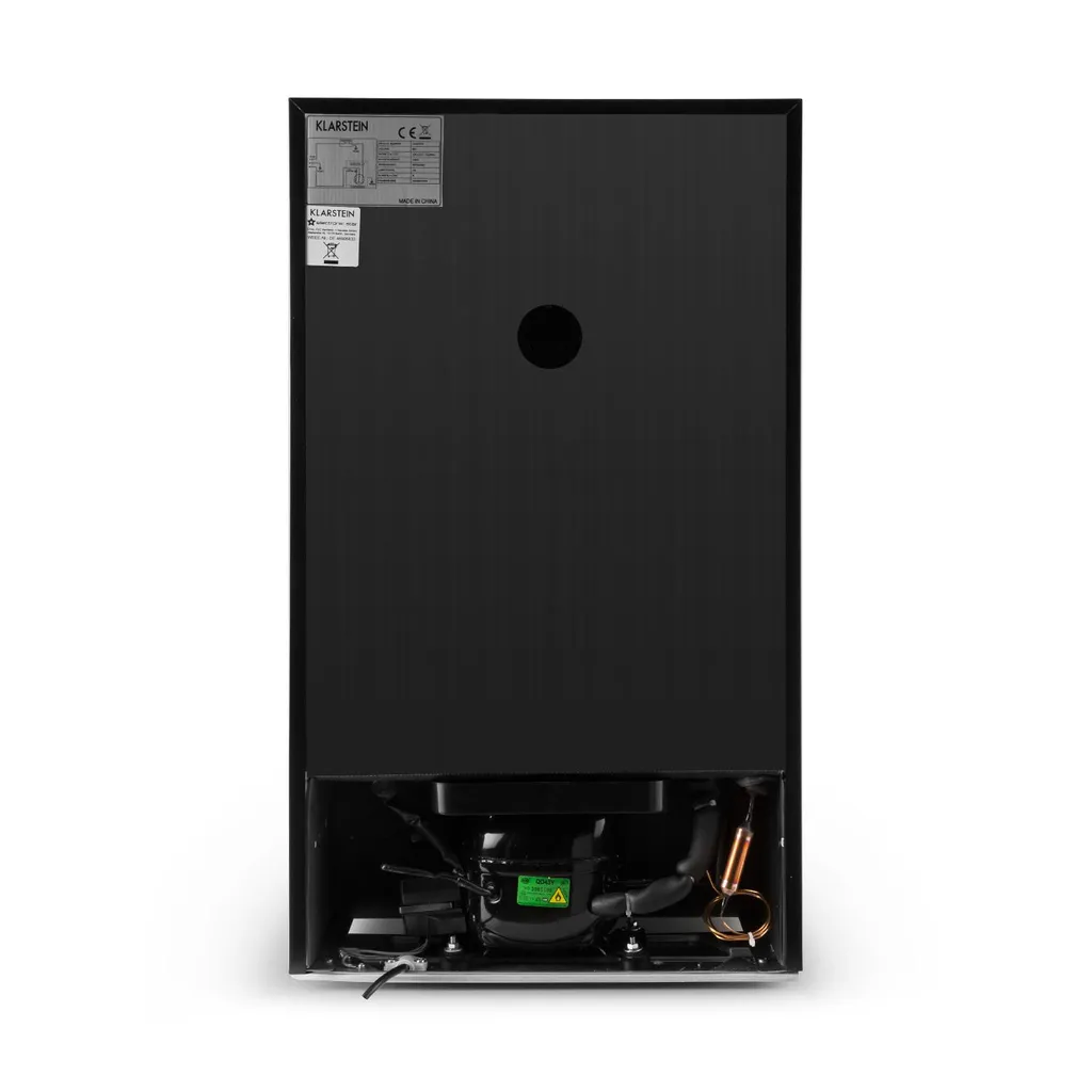 Klarstein Beersafe XXL - Black Edition Getränke-Kühlschrank Mit 80 Liter, Metallgehäuse Mit Doppelt Isolierter Glastür, 5-10 Grad, Niedrige Betriebsgeräusche, Schwarz-silber 7 Klarstein Beersafe XXL - Black Edition Getränke-Kühlschrank Mit 80 Liter, Metallgehäuse Mit Doppelt Isolierter Glastür, 5-10 Grad, Niedrige Betriebsgeräusche, Schwarz-silber - Image 5