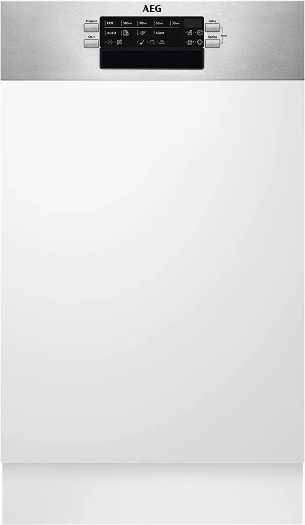 AEG FEE7341AZM Integrierter-Geschirrspüler / 45cm / AirDry - Perfekte Trocknungsergebnisse / D / Energiesparend / Besteckkorb / Beladungserkennung / Display / Startzeitvorwahl / Extra Leise 3 AEG FEE7341AZM Integrierter-Geschirrspüler / 45cm / AirDry - Perfekte Trocknungsergebnisse / D / Energiesparend / Besteckkorb / Beladungserkennung / Display / Startzeitvorwahl / Extra Leise