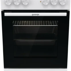 Gorenje GEC5A 21 WG Elektro-Standherd - Freistehend - Weiß - Glaskeramik-Kochfeld - 74 Liter - PerfectGrill - Pizzamodus 300°C - AquaClean -Angebote Herd Liebe Store 191131c78f5b1c22990f45b015840fd6