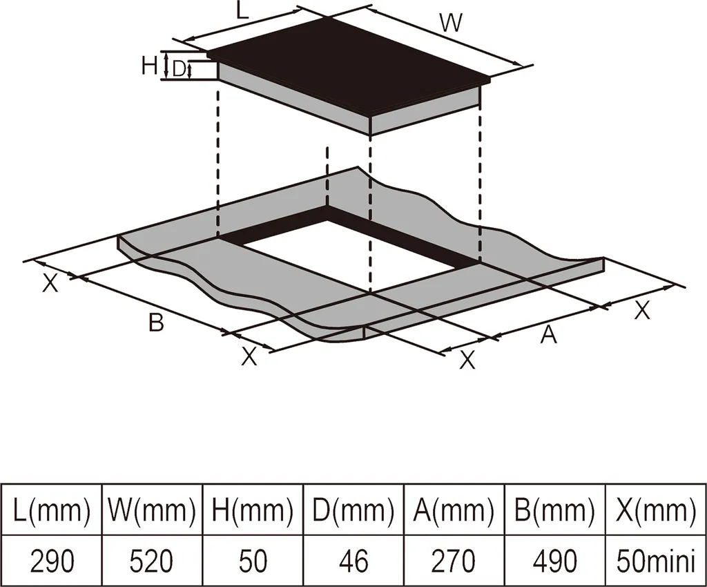 PKM Glaskeramik-Doppelkochplatte EB-GK-2TCG 4 PKM Glaskeramik-Doppelkochplatte EB-GK-2TCG - Image 2