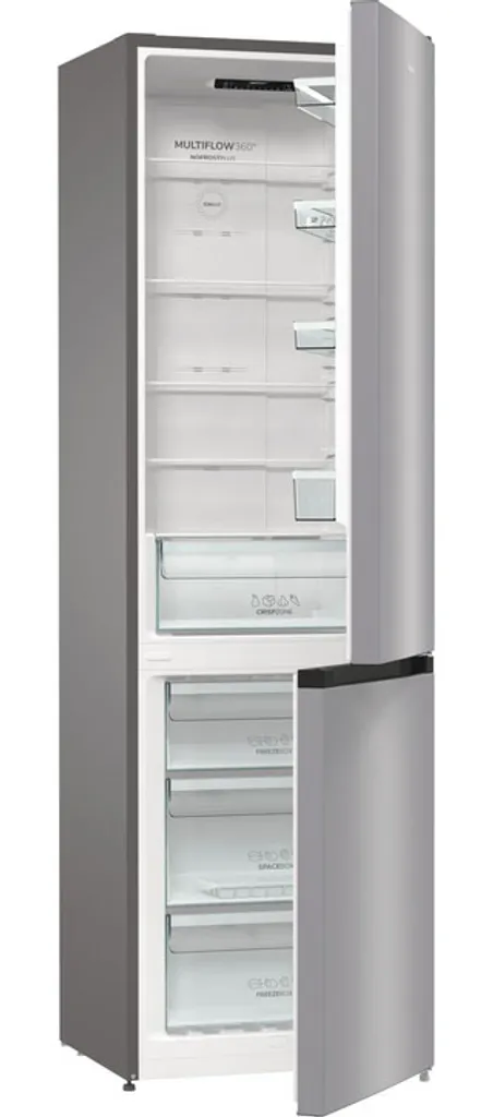 Gorenje NRK 6202 ES4 Kühl-Gefrierkombination / 200 Cm / 331 L / No Frost Plus / Multi Airflow System / Silber / Metallisch 13 Gorenje NRK 6202 ES4 Kühl-Gefrierkombination / 200 Cm / 331 L / No Frost Plus / Multi Airflow System / Silber / Metallisch - Image 11