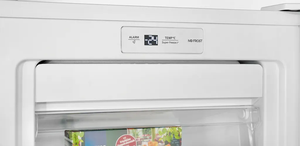 Bomann® Gefrierschrank Nofrost Freistehender 194 Liter Nutzinhalt, Total No Frost - Nie Wieder Abtauen - Schnellgefrierfunktion U. MultiAirflow-System, Türanschlag Wechselbar - GS 7326.1 Weiß 12 Bomann® Gefrierschrank Nofrost Freistehender 194 Liter Nutzinhalt, Total No Frost - Nie Wieder Abtauen - Schnellgefrierfunktion U. MultiAirflow-System, Türanschlag Wechselbar - GS 7326.1 Weiß - Image 10