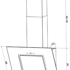 PKM Dunstabzugshaube Mit Randabsaugung Wandhaube Kopffreihaube 60 Cm S26-60BBTY -Angebote Herd Liebe Store 1c5be1e048c0af8bfa24c6112b72d561