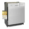Exquisit Geschirrspüler EGSP6112-EF-030E Inox | Einbaugeschirrspüler | 12 Maßgedecke | Inox