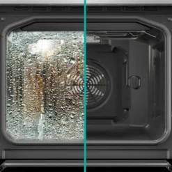 Gorenje GECS6C 70 WPA Elektro-Standherd - Glaskeramik-Kochfeld - 71 Liter - ExtraSteam - GentleClose - AirFry - Versenkbare Knebel - AquaClean - PerfectGrill - Teleskopauszüge - Weiß -Angebote Herd Liebe Store 1c9f8ab74c0efc4a444ebc2d28435091