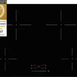Exquisit Induktionskochfeld EKI 802-19 S | Timer | Restwärmeanzeige | Schwarz
