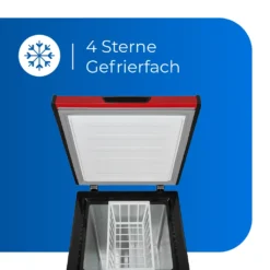 Exquisit Gefriertruhe GT100-330E Rot | 96 L Nutzinhalt | Rot -Angebote Herd Liebe Store 1e0ea86b65ae08f0cb7738a90e714fff