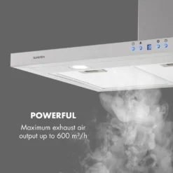 Klarstein Limelight Dunstabzugshaube 90 Cm , Wandhaube , Energieeffizienzklasse A++ , Abluftbetrieb , 600 M³/h , 3 Geschwindigkeitsstufen , Digitalanzeige , LED-Kochfeldbeleuchtung , Umrüstbar Auf Umluftbetrieb , Edelstahl Gebürstet -Angebote Herd Liebe Store 1ea1d96550e3df58d9fac2910ac4fcfa