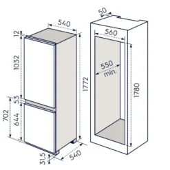 Electrolux Einbau Kühl-Gefrierkombination 254L 268kWh 178er Nische KNT6TF18S 16 Electrolux Einbau Kühl-Gefrierkombination 254L 268kWh 178er Nische KNT6TF18S -Angebote Herd Liebe Store 1edd780680d8b9833d050ec200b732c7