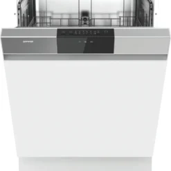 Gorenje GI 62040 X Einbau-Geschirrspüler 60cm Teilintegriert - Silberfarbene Bedienblende -13 Maßgedecke - Edelstahlbottich - Geschirrkorb - AquaStop - Selbstreinigende Filter -Angebote Herd Liebe Store 1f69ada37b7504789f0244539199fdb2