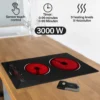 Jago® Glaskeramikkochfeld - Autark, Rahmenlos, 1200/1800 Watt, Für Alle Kochtöpfe, Ø 16/20 Cm, 9 Leistungsstufen, Timer-Automatik, Schwarz - Ceranfeld, Cerankochfeld, Kochfeld, Kochfelder 1 Jago® Glaskeramikkochfeld - Autark, Rahmenlos, 1200/1800 Watt, Für Alle Kochtöpfe, Ø 16/20 Cm, 9 Leistungsstufen, Timer-Automatik, Schwarz - Ceranfeld, Cerankochfeld, Kochfeld, Kochfelder -Angebote Herd Liebe Store 1ffeecf8aba208594568e409a9497e4c