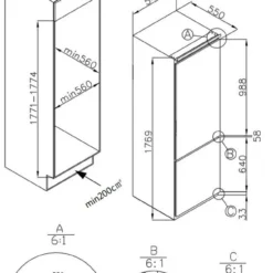 Amica - EKGCS 387 930 - Einbau-Kühl-Gefrierkombination - NoFrost - Schlepptür-Technik 16 Amica - EKGCS 387 930 - Einbau-Kühl-Gefrierkombination - NoFrost - Schlepptür-Technik -Angebote Herd Liebe Store 208fe950c8dd3f59fdd482d0befa4640
