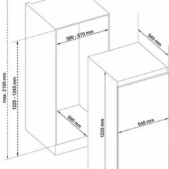 Sharp - SJ-LE204M0X-EU - Einbau-Kühlschrank - Festtür-Technik -Angebote Herd Liebe Store 213abb0242677ba8b02c72de571601e2