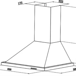 PKM Dunstabzugshaube Wandhaube Wandesse Wandmontage 6090BZ Edelstahl 60cm -Angebote Herd Liebe Store 217fc3dfe02b6dde367ea56b655ca936