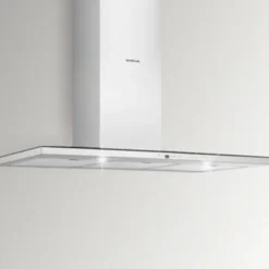 Silverline SLW 910 S Slim Deluxe Randabsaug.90cm, 800m3/h Freiblasend Edelstahl, Wandhaube,